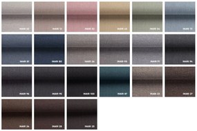 KRESLO UŠIAK LAURENT HNEDO ŠEDÝ ZAMAT RÔZNE FARBY LÁTKY