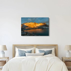 Obraz vysokohorskej krajiny (90x60 cm)