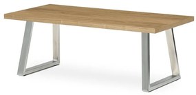 Autronic BONTEC Konferenčný stolík 120x60cm, dyha, dub, CT-W1515 OAK Farba: Prírodné