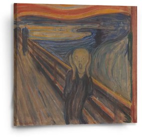 Sablio Obraz Výkrik - Edvard Munch - 50x50 cm