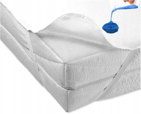 Nepremokavý chránič na matrac 180x200 – prateľný na 95 °C, hypoalergénny, bavlnený, s gumičkami