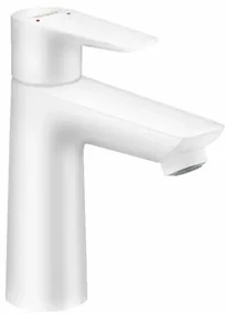 Umývadlová batéria Hansgrohe Talis E s výpusťou matná biela 71710700
