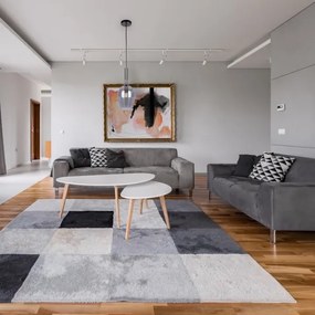 Luster na lanku TANGO 1xE14/40W/230V čierna