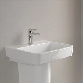 VILLEROY &amp; BOCH O.novo závesné umývadlo s otvorom, bez prepadu, 550 x 460 mm, biela alpská, 4A415601