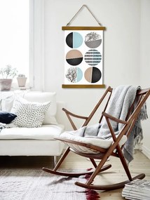 Závesné plátno na stenu Virgin Declining the Artist / Dan Johannson - 40x60 cm – prírodný rám