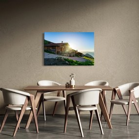 Obraz - Ráno v alpách, Tirolsko (90x60 cm)