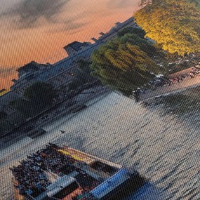 Obraz - loď na vyhliadkovej plavbe (120x50 cm)