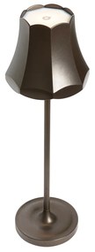 Sada 2 retro stolných lamp tmavá bronz nabíjateľná IP44 - Granny