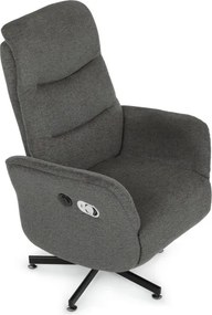 Polohovacie kreslo béžové, elektrické TV-C5479 GREY2