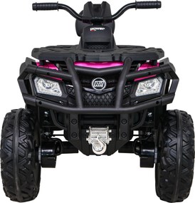 Ramiz Štvorkolka XT-Speed pre deti Ružová + 4x4 + EVA + Pomalý štart + MP3 rádio + LED
