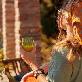 Poháre Tumbler žlté 460 ml 6 ks - Optima Glas Lunasol - 322832