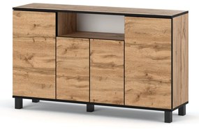 Stiv-Meble Komoda Loft 140 cm - dub wotan