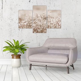 Obraz - Lúka v hnedých tónoch (90x60 cm)