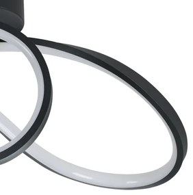 Eglo 901158-LED RGBW Stmievateľné stropné svietidlo CALAROSSA-Z LED/22W/230V čierna