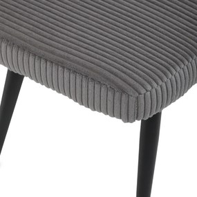 Relaxačné kreslo s podnožkou L7285 GREY6, sivé