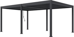 Bioklimatická pergola INTRO DUO 6x4m, hliník, voľne stojaca