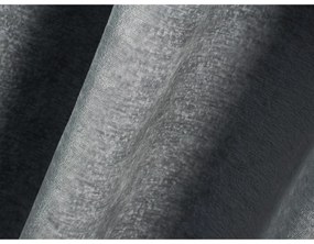 Sivá čalúnená dvojlôžková posteľ s úložným priestorom a roštom 200x200 cm Lupine – Micadoni Home