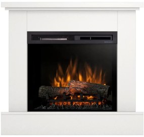 Elektrický krb Jukon 23 biely mat