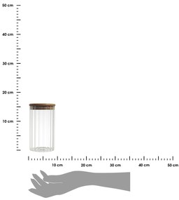 Sklenená nádoba na potraviny Arno 700 ml