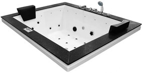 M-SPA - Kúpeľňová vaňa BEZ KRYTU SPA s hydromasážou 180 x 150 x 70 cm (MSPA1089)