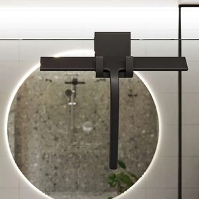 Mereo Mereo, Stierka na sklo silikónová, š. 280 mm, s držiakom, čierna, MER-CK20