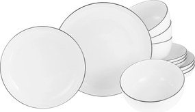 XXXLutz JEDÁLENSKÝ SERVIS Allround Black Line 12-dielne Creatable - Online Only bytové doplnky - 007768049003
