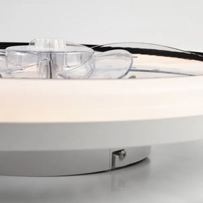 LED Stropné svietidlo s ventilátorom GEMMA LED/37W/230V biela + DO