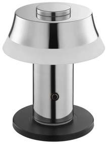 Brilliant - LED dotyková stmievateľná nabíjateľná stolná lampa KINICH LED/2,5W/5V 2700K lesklý chróm