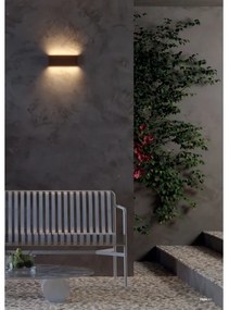 Redo 90453 - LED Vonkajšie nástenné svietidlo KLIPPE LED/24W/230V 3000K IP54 hnedá