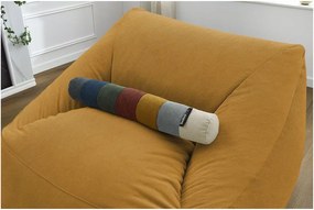 Žltý menčestrový sedací vak Lilibet – Bobochic Paris