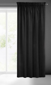 ZATEMŇOVACÍ ZÁVES NA PÁSKE PIERRE CARDIN SIBEL 140X270 CM ČIERNA