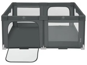 Lionelo - Hracia ohrádka FLORENCE Šedá (grafit)