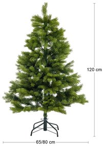 Vianočný stromček Christee 4 120 cm - zelená