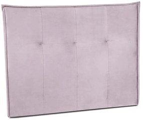 Svetloružové čelo postele 160x120 cm Monica – Milo Casa