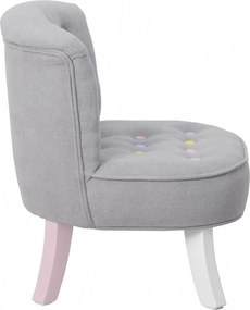 Detské kreslo Color candy 17 cm Biela