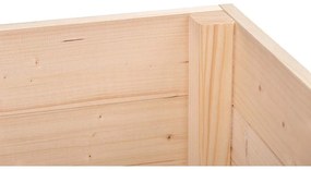 ATMOWOOD Drevený vyvýšený záhon 120 x 60 x 20 cm