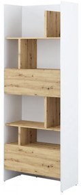 Regál Bed-Concept BC-22, Farby: biela / dub artisan