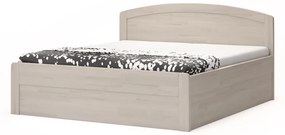 BMB MARIKA ART - masívna buková posteľ s úložným priestorom 160 x 200 cm, buk masív