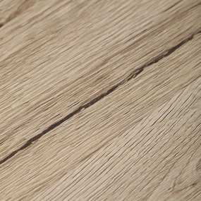 Autronic - Stůl konferenční 120x60, MDF deska, 3D dekor dub san remo, kovové nohy, černý lak. - CT-W1570 SRE AKCE