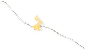 Svetelná reťaz s mikro LED a zajačikmi