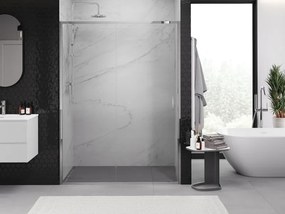 Mexen Exo, posuvné sprchové dvere, 170 cm, transparentné sklo, chróm, 8151-170-000-01-00