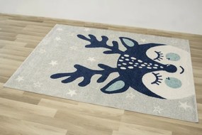 Detský koberec Emily Kids 5766A Jeleň sivý