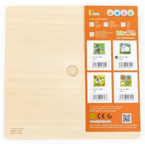 Puzzle na podstavci Viga 44622 9 dielikov - ovečka