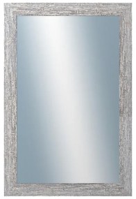 DANTIK - Zrkadlo v rámu, rozmer s rámom 40x60 cm z lišty RETRO šedá (2530)