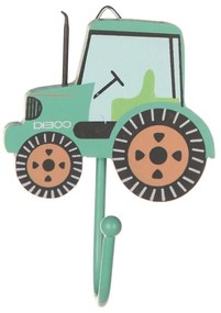 Zelený nástenný háčik Tractor – Sass &amp; Belle