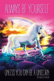 Plagát, Obraz - Unicorn - Always Be Yourself, (61 x 91.5 cm)