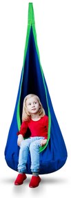 Závesné kreslo Neo-Sport cocoon modré