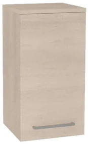 Mereo, Mereo Bino kúpeľňová skrinka horná 63 cm, ľavá, Multidecor, Dub Patinovaný, MER-CN695DUP1