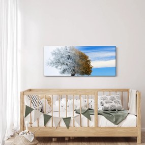 Obraz - Zmena ročného obdobia (120x50 cm)