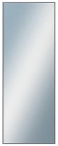 DANTIK - Zrkadlo v rámu, rozmer s rámom 60x160 cm z lišty Hliník šedá (7002006)